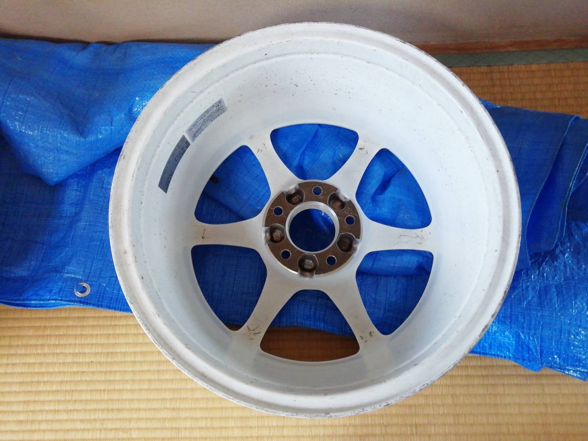 超軽量 SSR タイプC GT-Rサイズ 9J×17 +21 5穴 114.3 ホワイト 2本 SSF 
