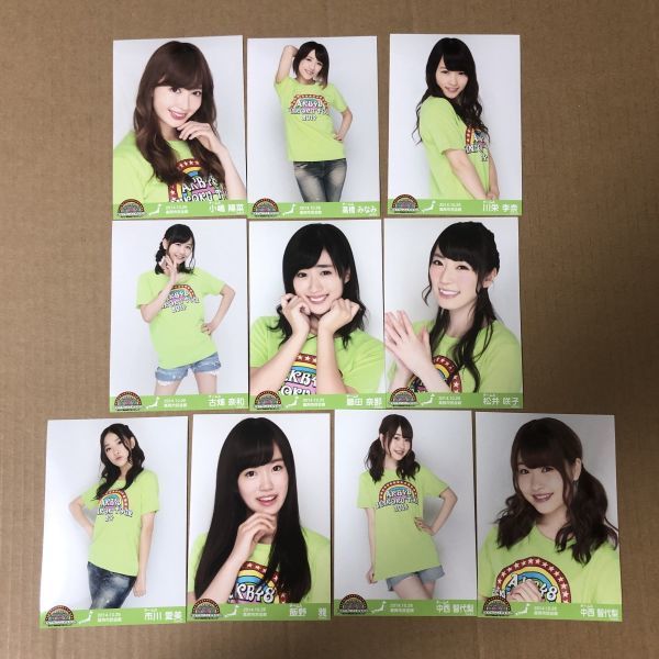 AKB48 チームA 全国ツアー 高岡市 会場 生写真 10枚まとめ セット 小嶋  