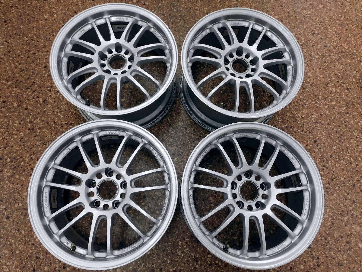 □ RAYS VOLK ボルクレーシング RE30 ランエボ 17インチ 8.5J+30 5H 