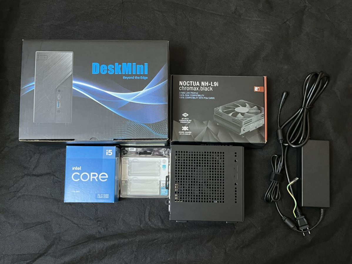 ASRock DeskMini H470 + CPU、メモリセット（ASRock DeskMini H470 