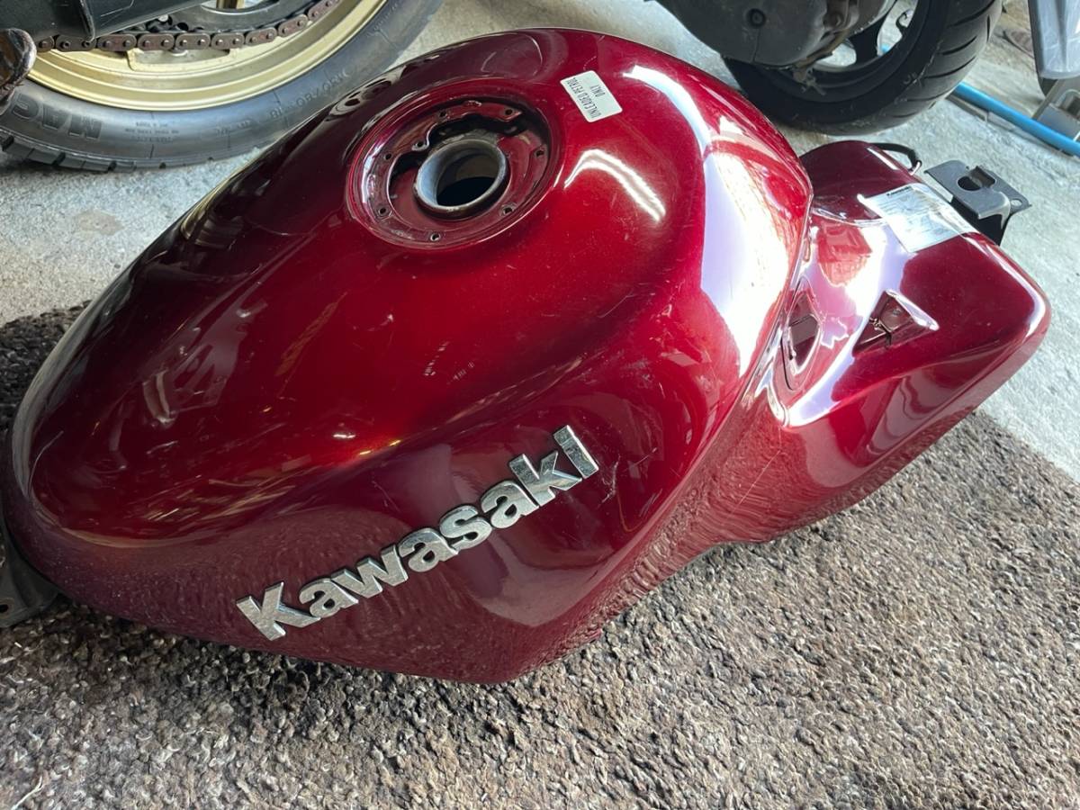 ZZR1100 ZX-11 D型 フェールタンク カワサキ純正色(カワサキ用)｜売買