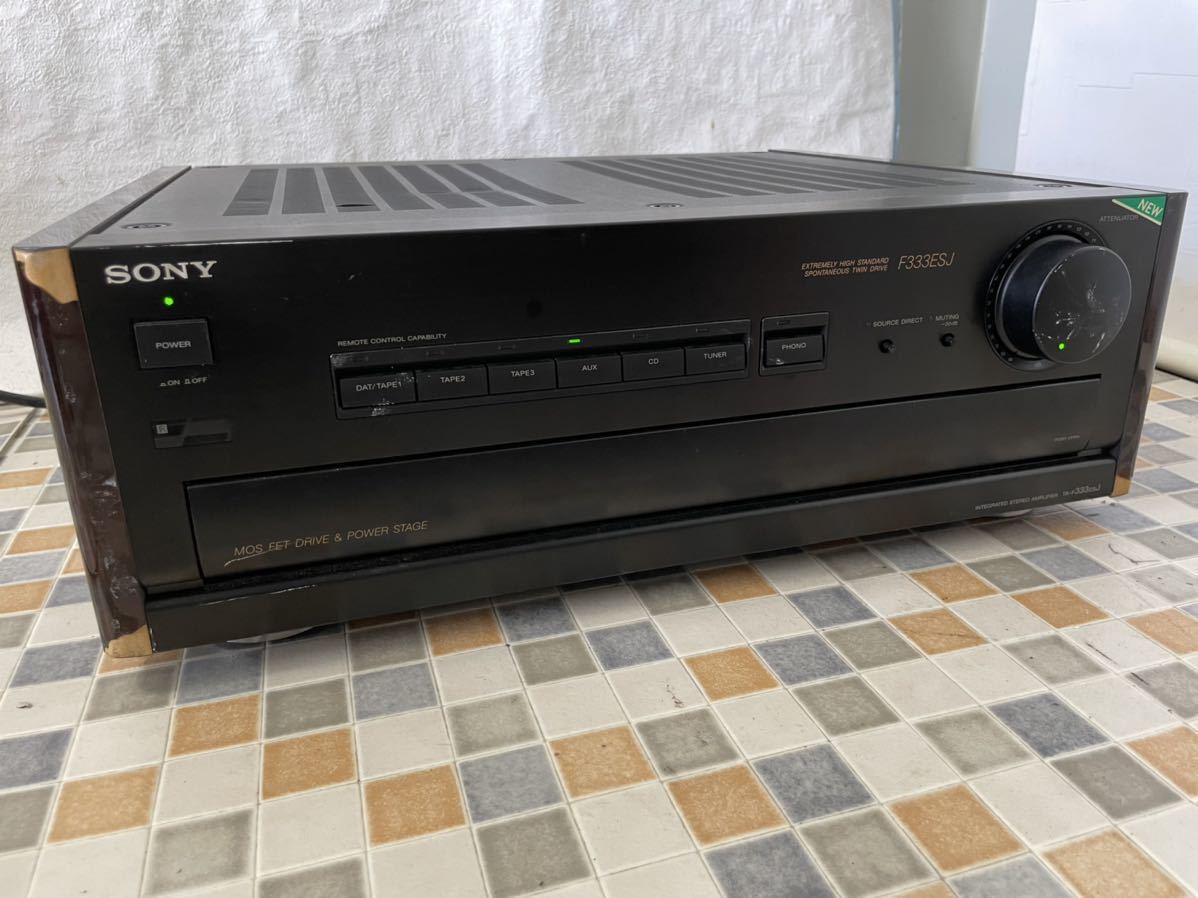 プリメインアンプ TA-F333ESJ SONY ソニー 名機 音 - メルカリ アンプ