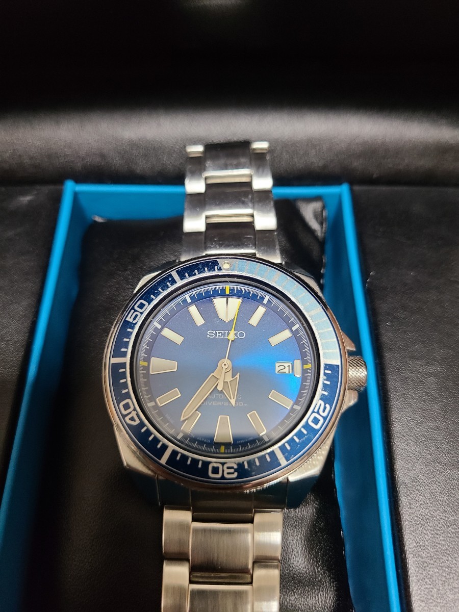 超稀少 SEIKO セイコー サムライ ブルーラグーン 限定品 SRPB09 