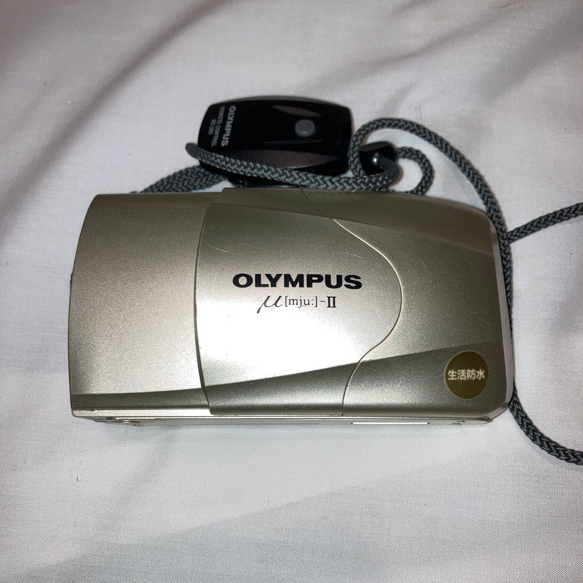 中古☆OLYMPUS オリンパス コンパクトフィルムカメラ 35mm F3.5
