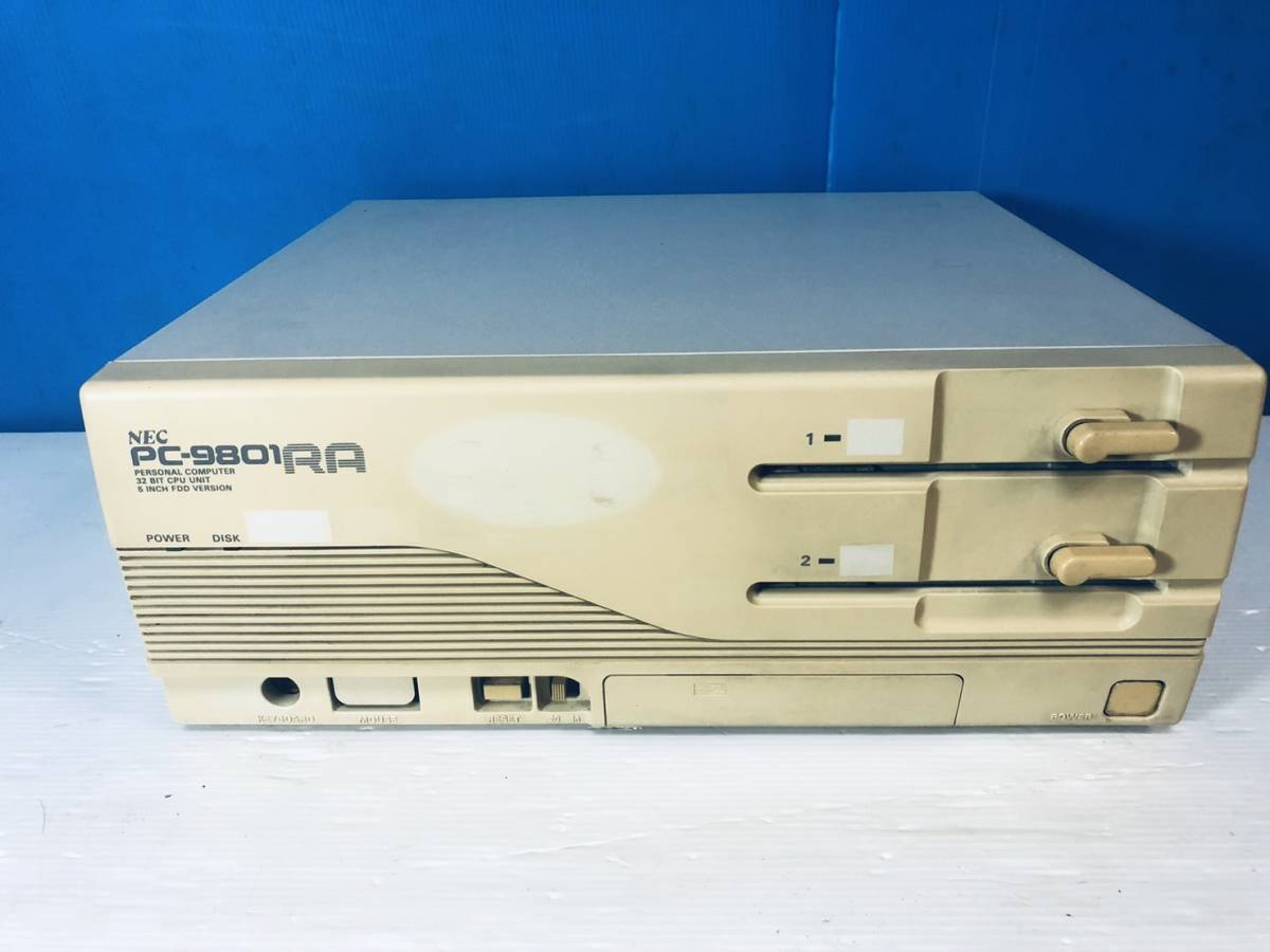 NEC PC-9801VX 本体　通電確認済み NEC PC-9801VX 本体 通電確認済み Yahoo!オークション NEC - PC-9801
