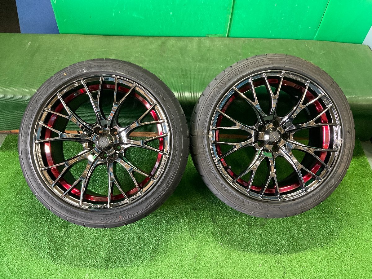 弐 18インチ 8.5J＋45 235/40R18 アルミホイール WedsSport ウェッズ 