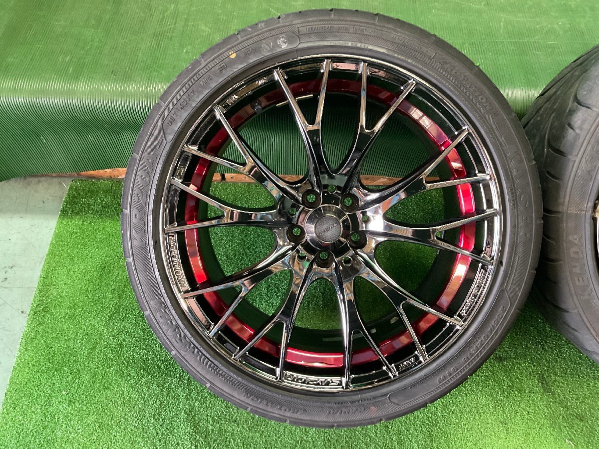 弐 18インチ 8.5J＋45 235/40R18 アルミホイール WedsSport ウェッズ