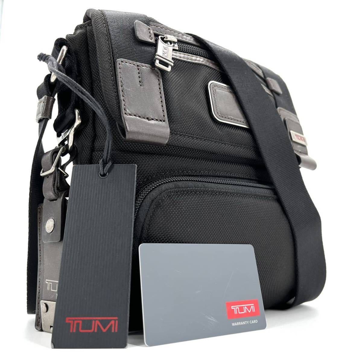 TUMI ショルダーバッグ ブラック Warrantyカードあり