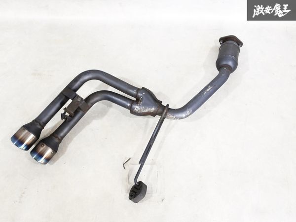 絶盤! HKS クールスタイル L575S ムーヴコンテカスタム センター出し デュアル マフラー チタンテール KF-VE JQR1091095S L375S 棚K-1