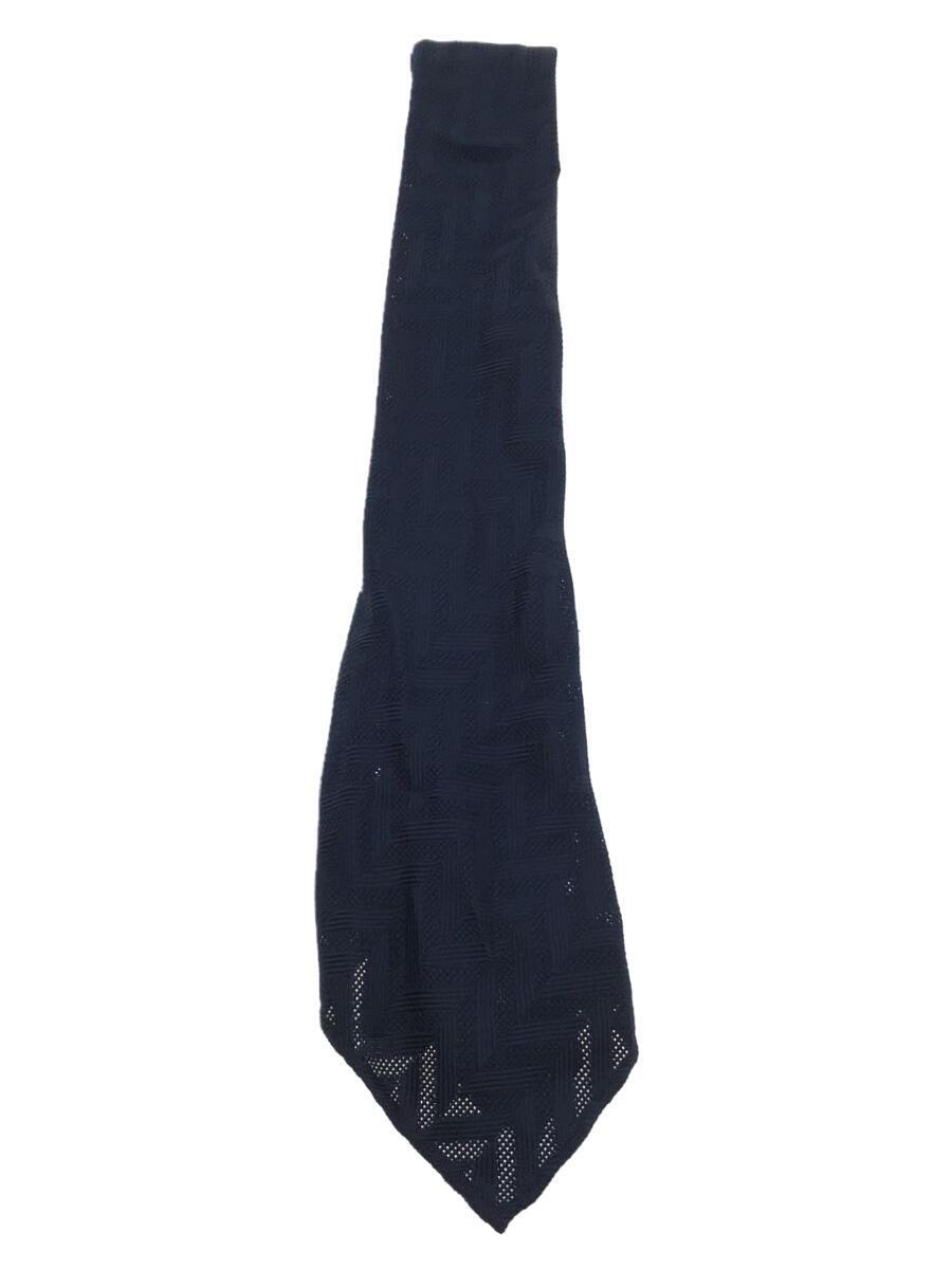 ATTO VANNUCCI/ネクタイ/シルク/NVY/総柄/メンズ
