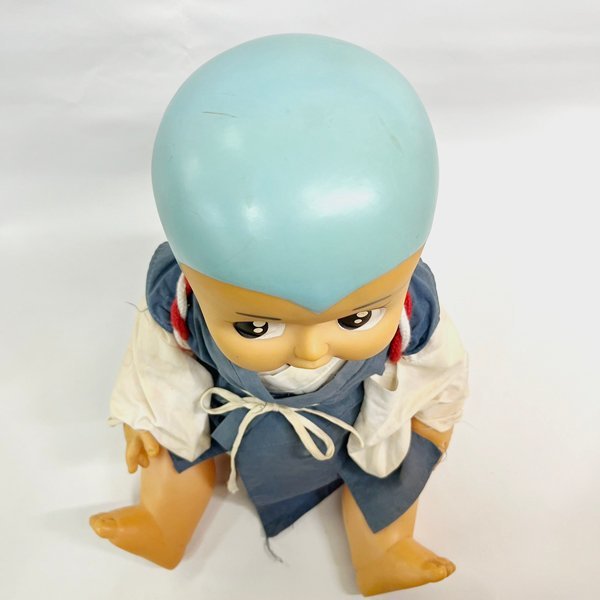 貴重☆特大 一休さん ソフビ人形 貯金箱 44．0cm 当時物 JAPAN