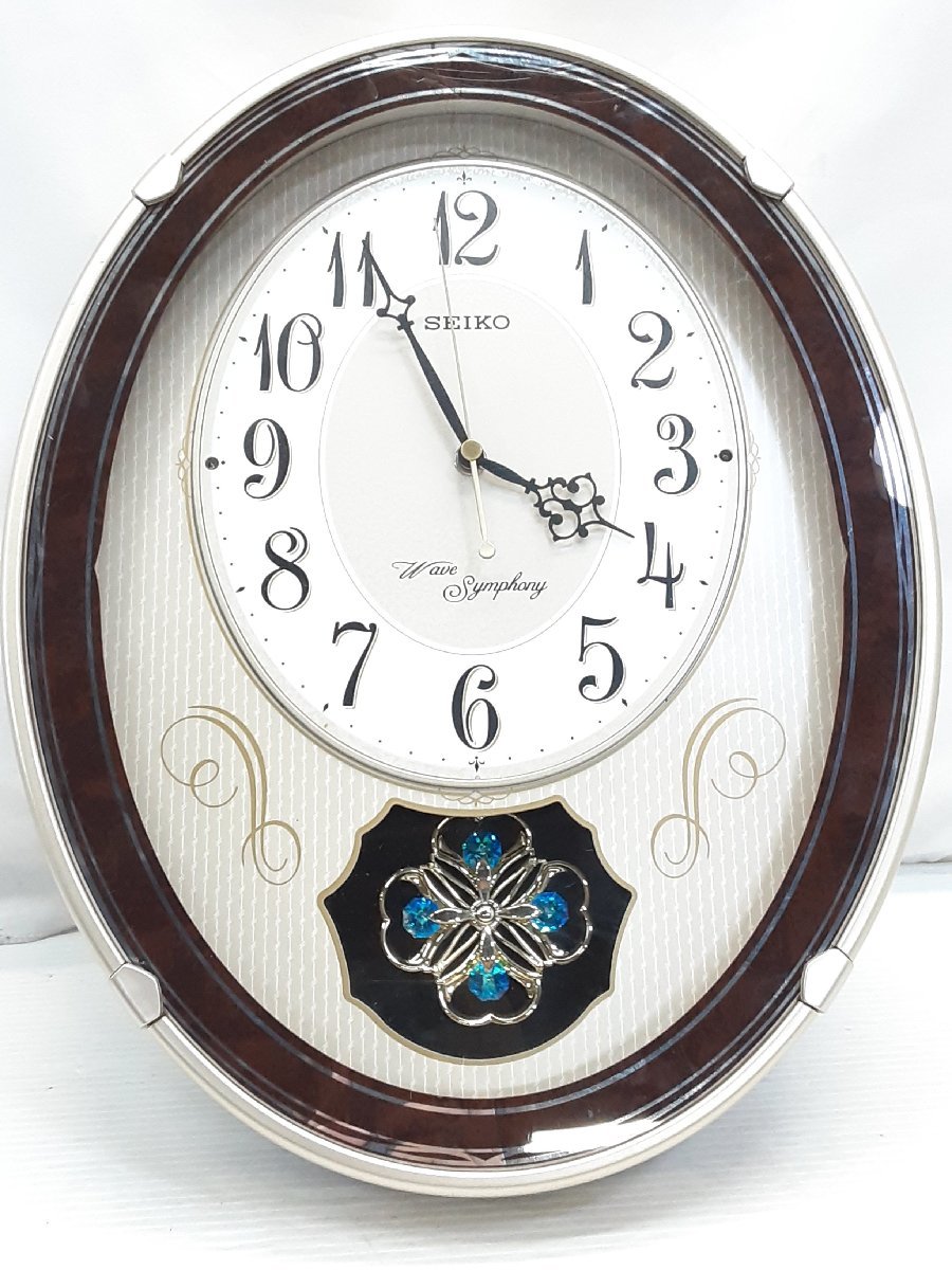 未使用！！SEIKO 掛け時計 電波クロック AM259B AM259B | からくり