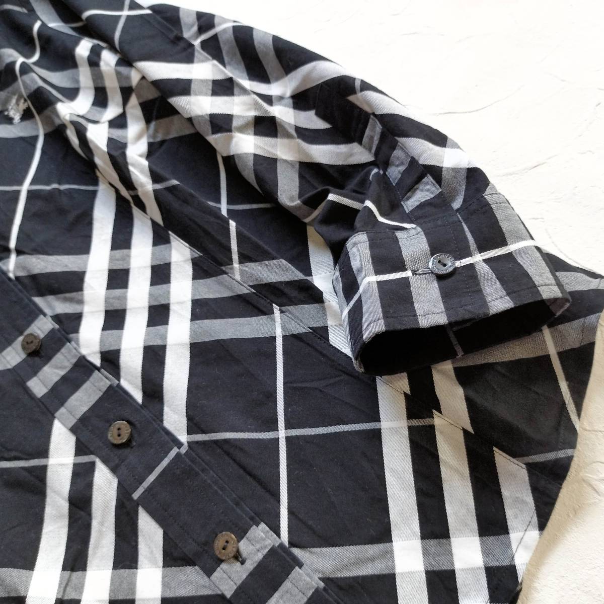 美品♪BURBERRY LONDON. バーバリー ロンドン＊コットン100％ バイアス