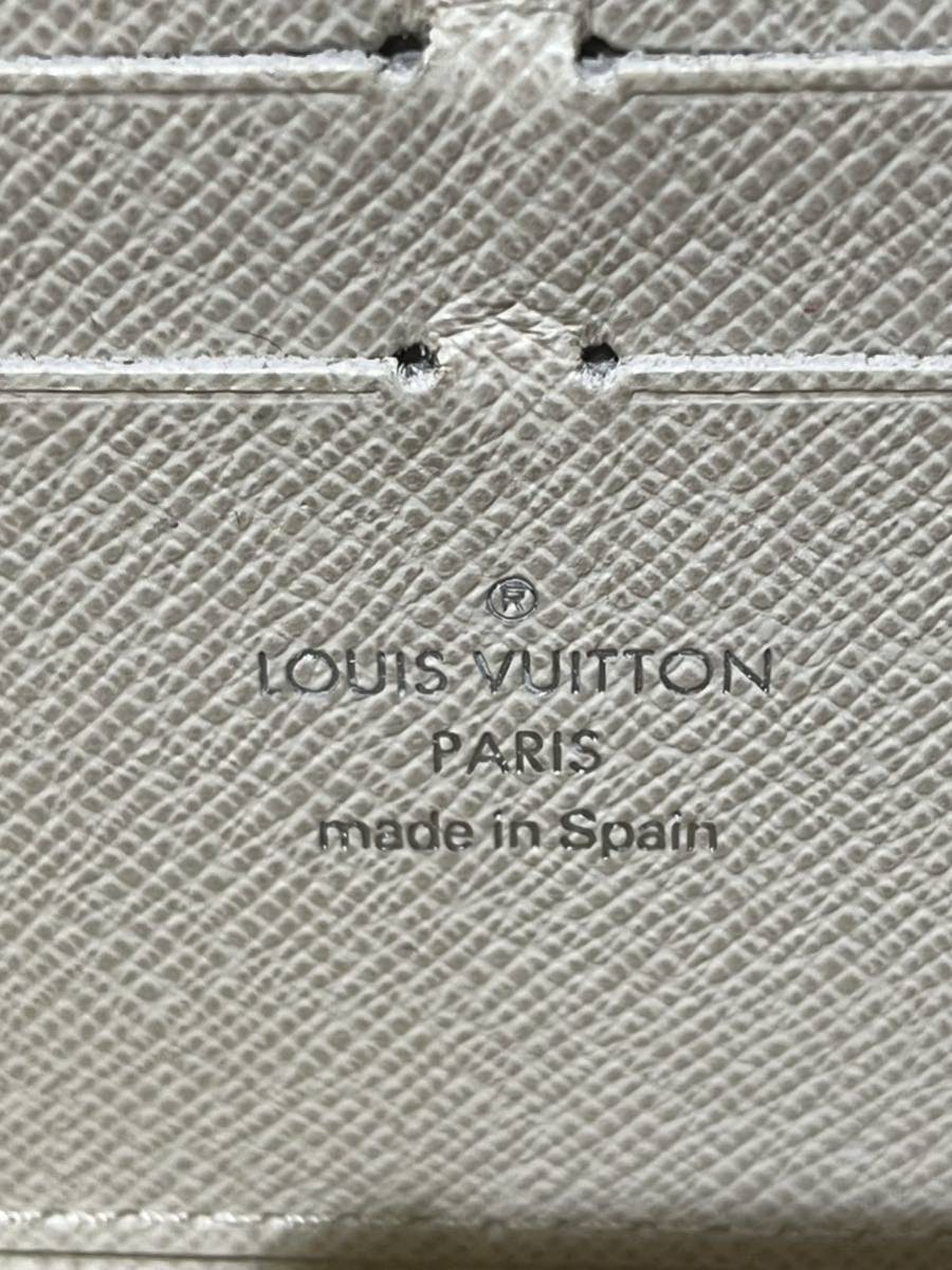 LOUIS VUITTON エピ ホワイト 長財布 ジッピーウォレット CA1008 中古