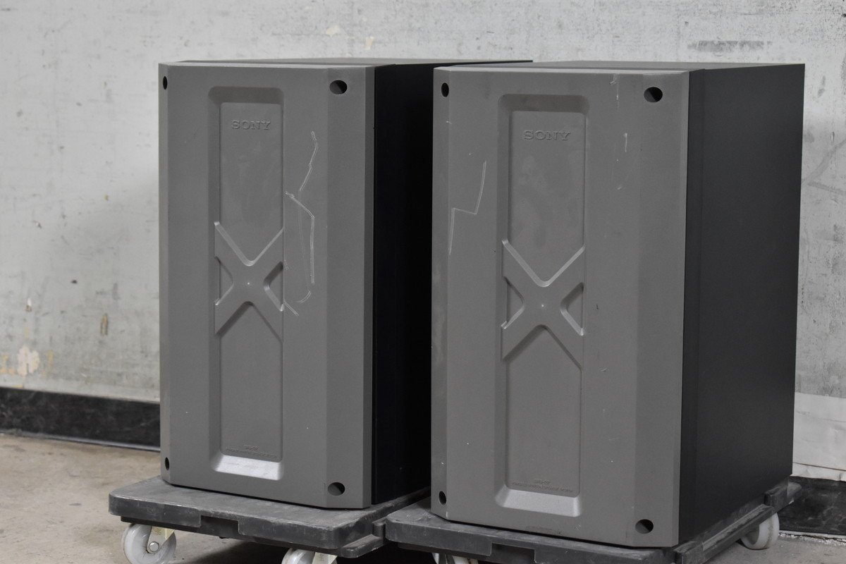 送料込★動作品★SONY パワードモニタースピーカー SMS-1P 2発セット SONY SMS-1P パワードモニタースピーカー 2本セット - メルカリ