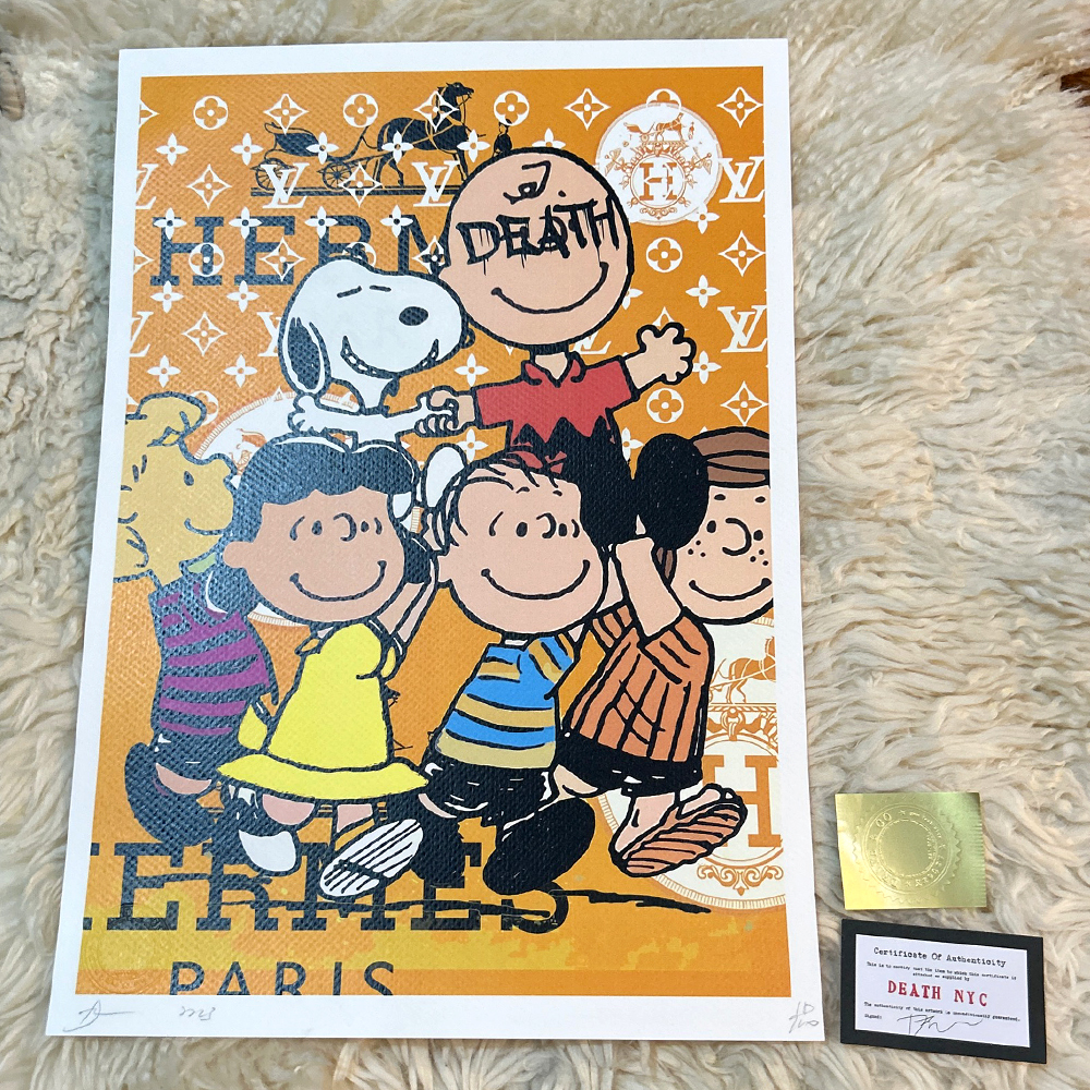 世界限定100枚 DEATH NYC スヌーピー SNOOPY ヴィトン VUITTON 