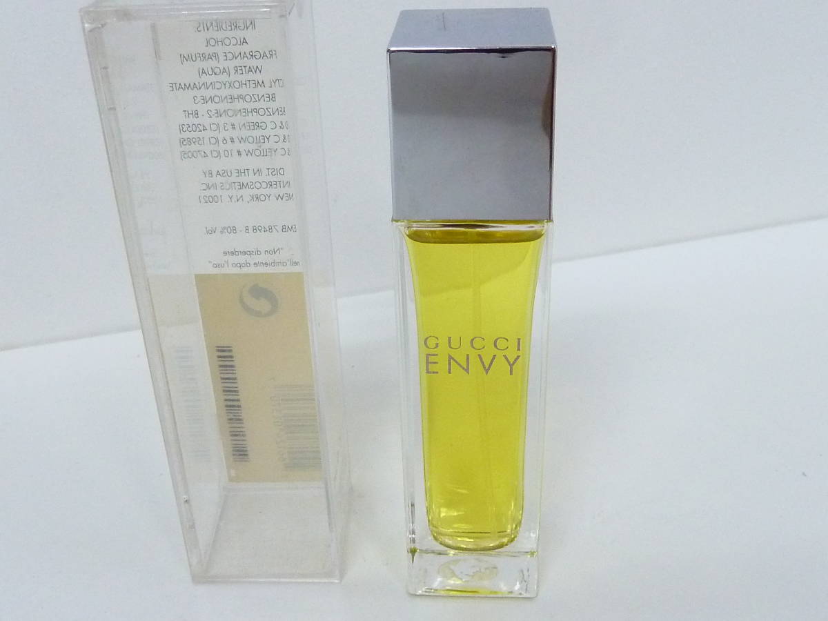 ☆GUCCI ENVY エンヴィ オードトワレ 30ml 残量多め | NAUTISME-KOUROU.COM