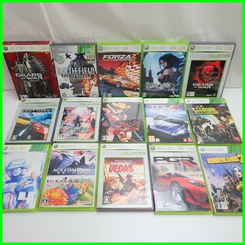 Xbox 360 ゲームソフト 12点セット Xbox 360 ゲームソフト 12点セット