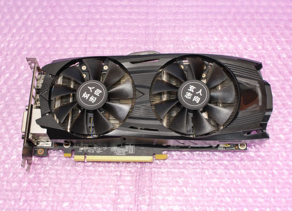 玄人志向 GeForce GTX 1060 EX OC 6GB GDDR5 192Bit Dual-DVI/HDMI/DP