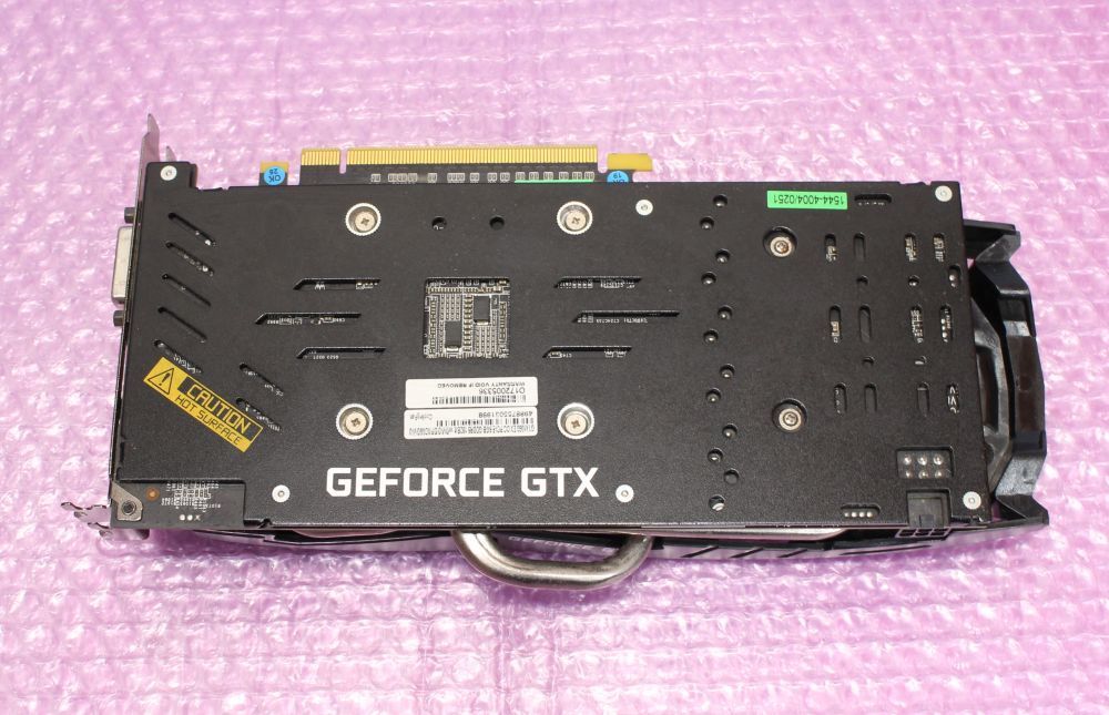 玄人志向 GeForce GTX 1060 EX OC 6GB GDDR5 192Bit Dual-DVI/HDMI/DP