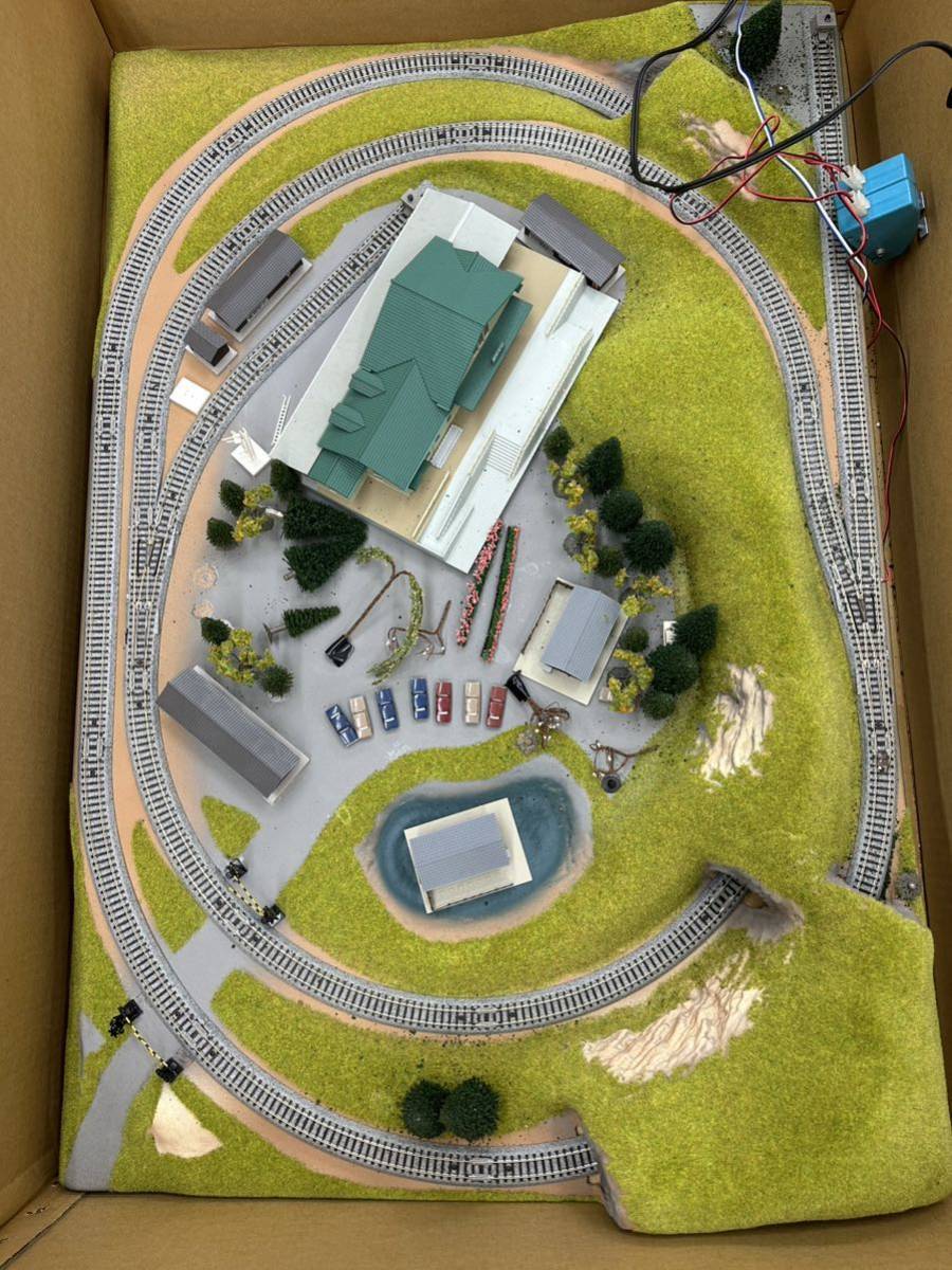 KATO デスクトップレイアウト 鉄道模型 Nゲージジオラマ 駅 パワー