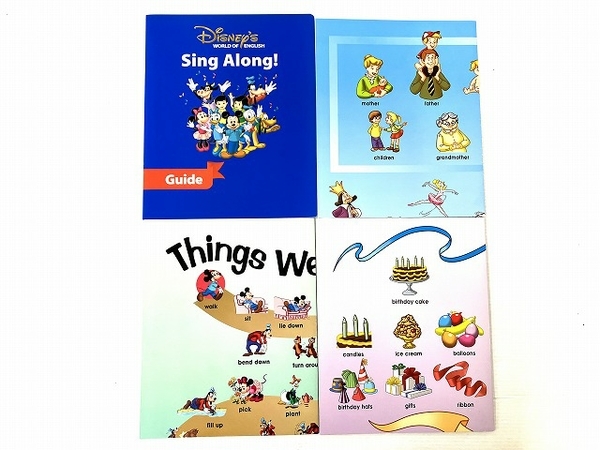 ど*ー様 World Familyディズニー英語教材【Sing Along!セッ DVD ど*ー