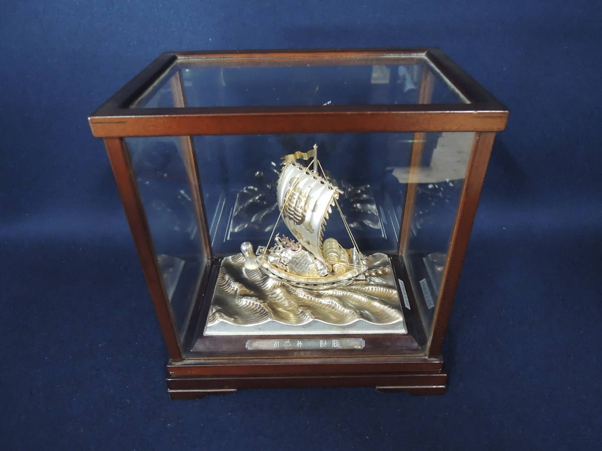 武比古作 銀製 宝船 SILVER 985 TAKEHIKO 伝統工芸品 インテリア