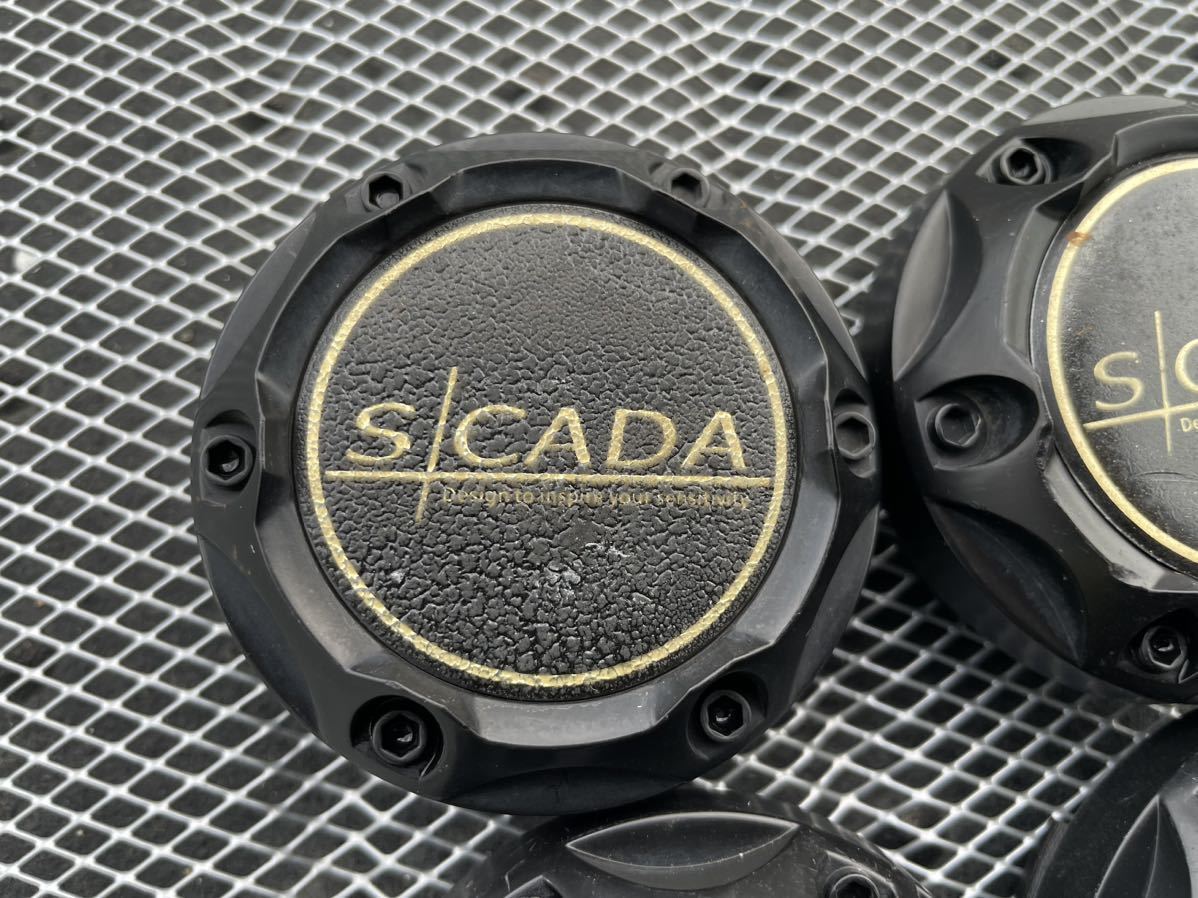 送料込み】S/CADA エスカーダ ホイール用 センターキャップ 31077 4個 