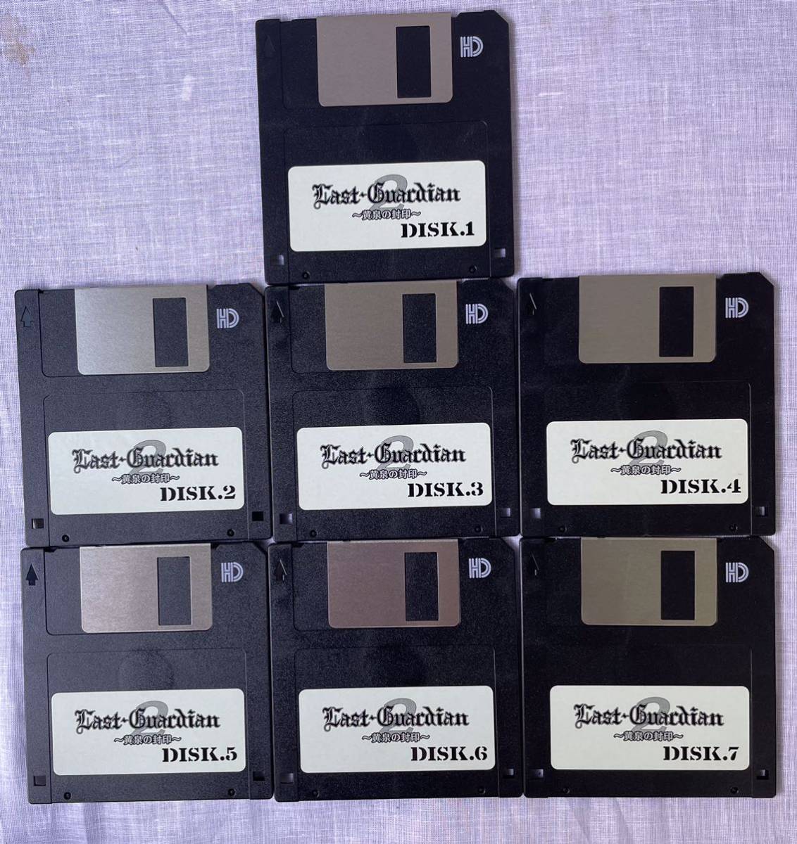PCゲーム 3.5”2HD×7 動作未確認 ラストガーディアン2 黄泉の封印 ANJIN ハイパー グラフィカル シミュレーション PC98シリーズ ジャンク _6