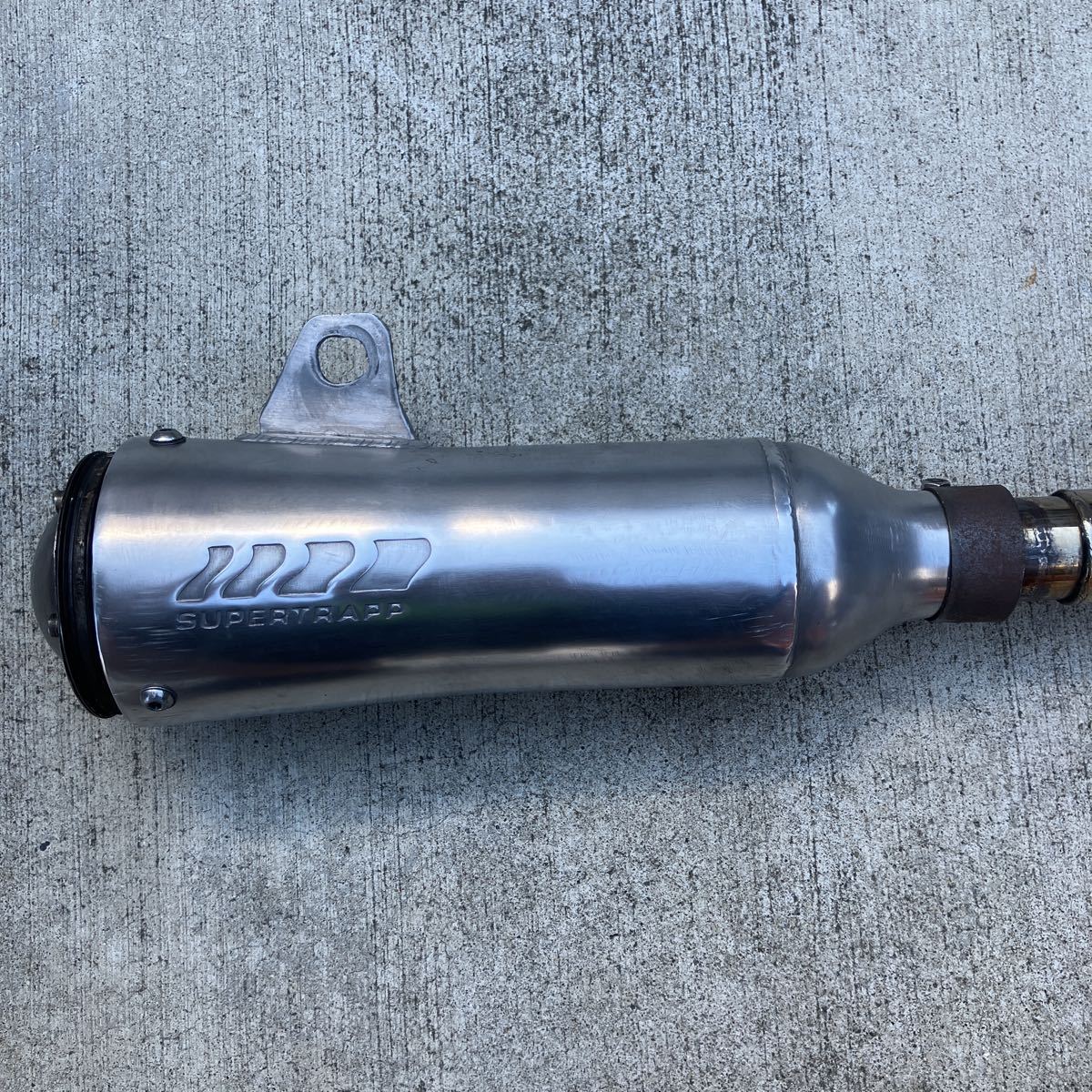 SR400スーパートラップマフラー SR400 SR500 スーパートラップ