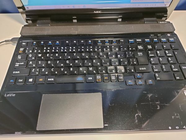 ジャンク】NEC LAVIE NS350/A PC-NS350AAB Core i3-5005U BIOSパスあり