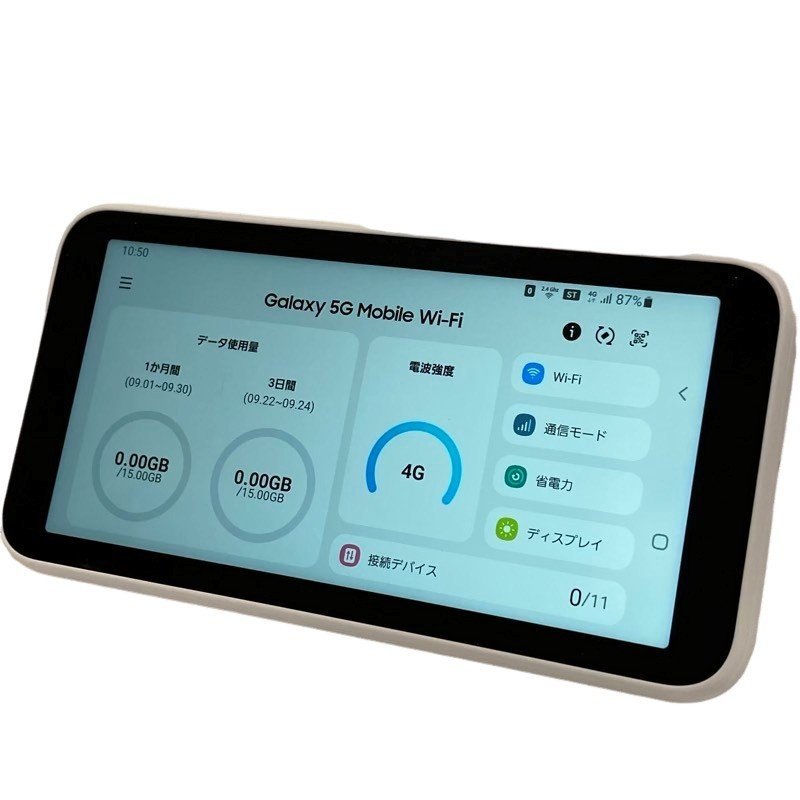 Galaxy 5G Mobile Wi-Fi SCR01 モバイルwifi 美品✨️】Galaxy 5G