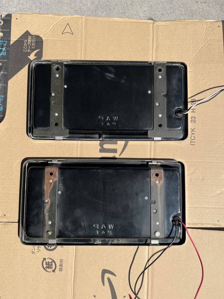 WAP PAT 字光式ナンバーフレーム 電球 旧車 当時物 ハイソ 街道