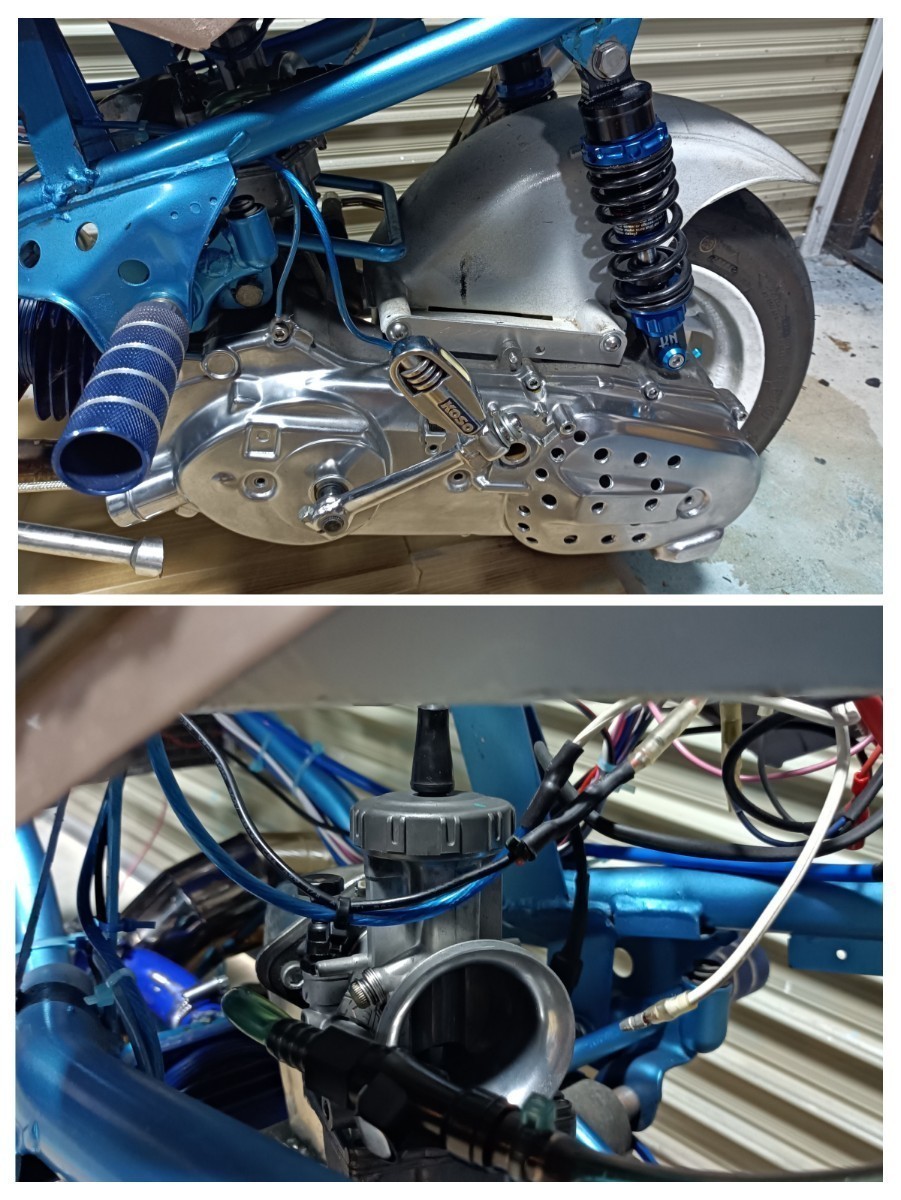 JOG ZR グランドアクシスエンジン 135cc フルチューン 水冷ヘッド 部品 