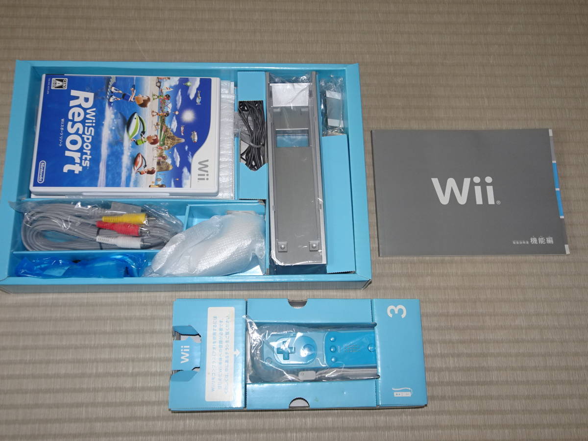 Wii 本体 ＋ スポーツリゾート セット wii スポーツ リゾート セットの