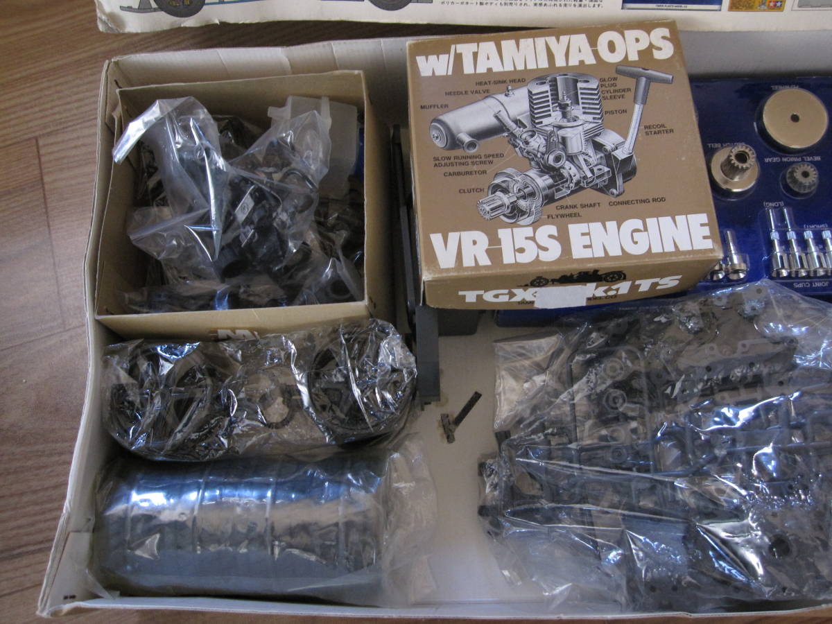 タミヤ 1/8 TGX シャーシ、部品、パーツ、部品とり