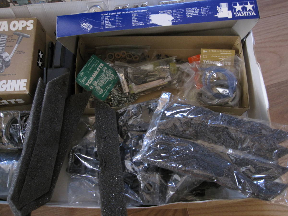 タミヤ 1/8 TGX シャーシ、部品、パーツ、部品とり