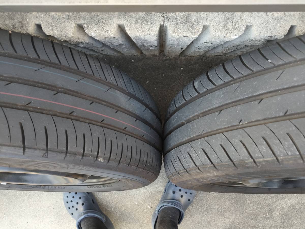 ☆走行200km以下☆ トヨタ ノア 90系 純正 タイヤ スチールホイール 