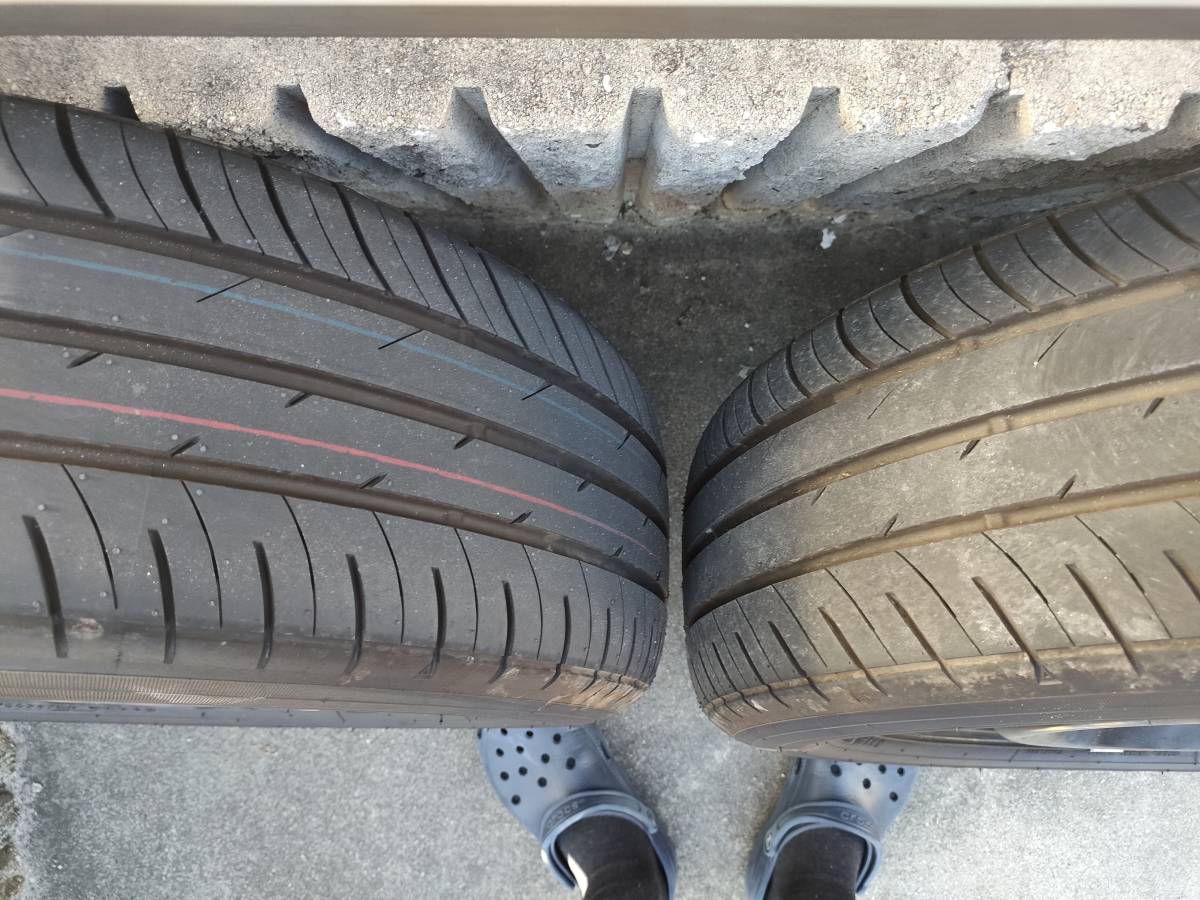 ☆走行200km以下☆ トヨタ ノア 90系 純正 タイヤ スチールホイール 