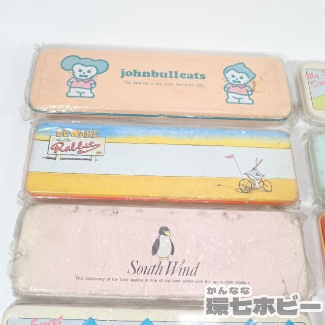 2TC51◇未使用 昭和レトロ パイロット 他 缶ペンケース 筆箱 まとめ