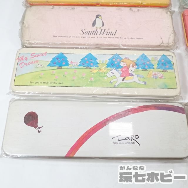 2TC51◇未使用 昭和レトロ パイロット 他 缶ペンケース 筆箱 まとめ