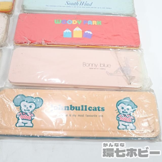2TC51◇未使用 昭和レトロ パイロット 他 缶ペンケース 筆箱 まとめ