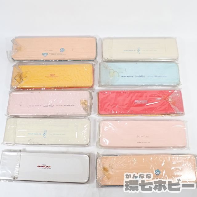 2TC51◇未使用 昭和レトロ パイロット 他 缶ペンケース 筆箱 まとめ