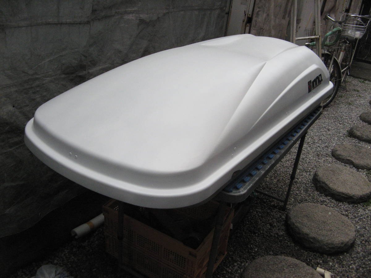 ＩＮＮＯ　ＢＲ７１４　ルーフボックス　ストリームボックス　白 手渡し　西濃営業所留め可