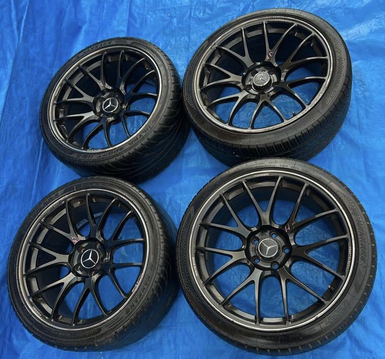 RAYS レイズ ENG 19インチ タイヤホイールセット PCD 5H-112 9J +25 