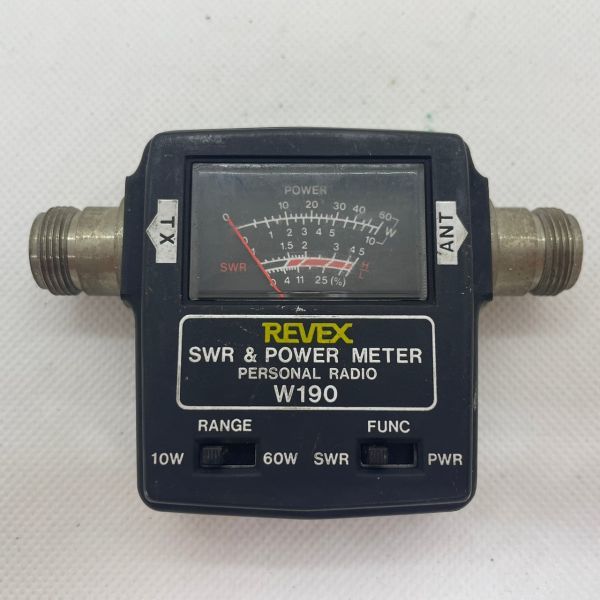 W337-H7-3281 ◎ REVEX リーベックス SWR POWER METER W190 パワー