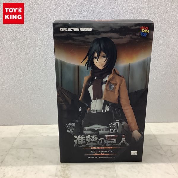 1円〜 未開封 RAH リアルアクションヒーローズ 進撃の巨人 ミカサ 