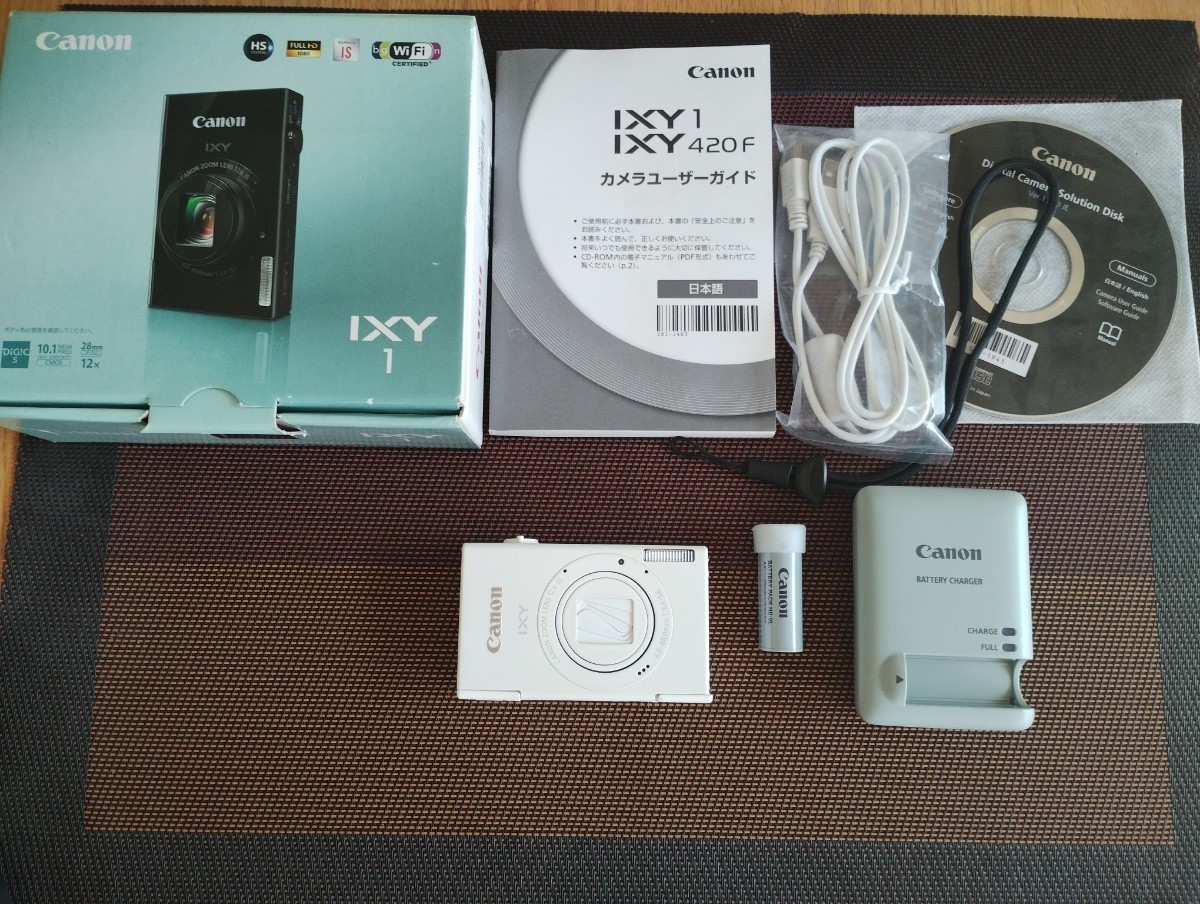 新作入荷，高品質 キヤノン イクシ IXY 1 ホワイト Canon デジタルカメラ(キヤノン)｜売買されたオークション情報、yahooの商品情報をアーカイブ公開 - オークファン キヤノン