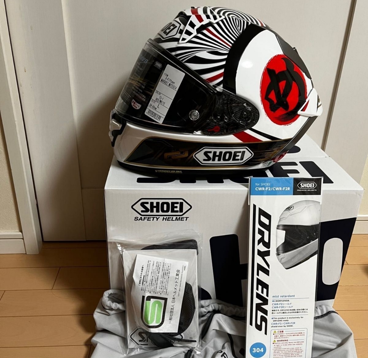 SHOEI X-FIFTEEN マルケスモテギ4 XXL新品 旨く X-15 MM93