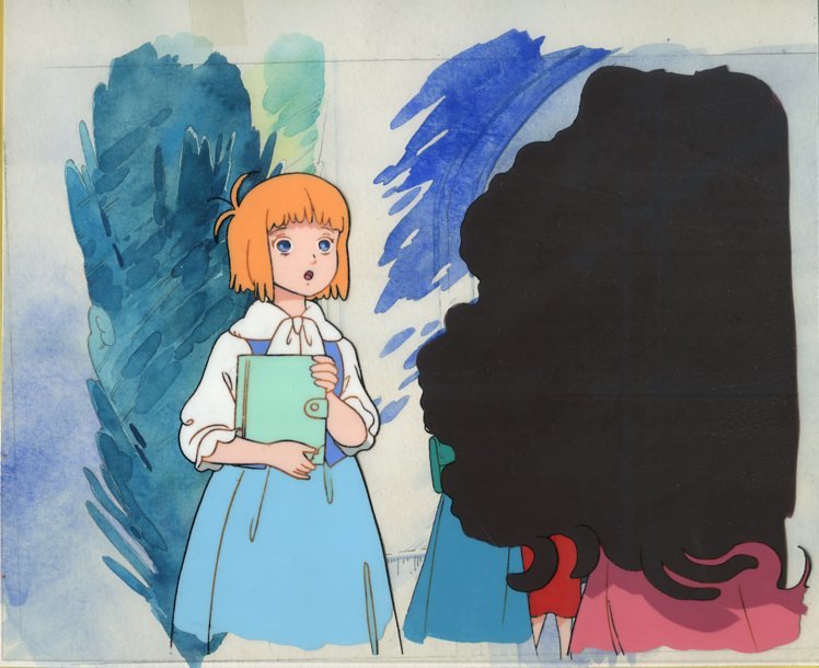 Aセル画 とんがり帽子のメモル（背景付） 其の621